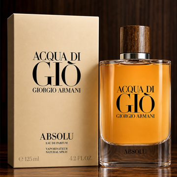 Acqua Di Gio Absolu by Giorgio Armani 4.2 oz / 125ml EDP Cologne Men new sealed