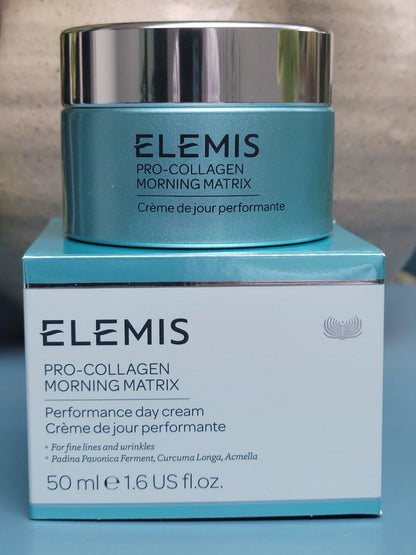 Elemis Pro-Collagen Morning Matrix Cream Day 1.6 o z/ 50 ml Expirtn 05/2028 Box