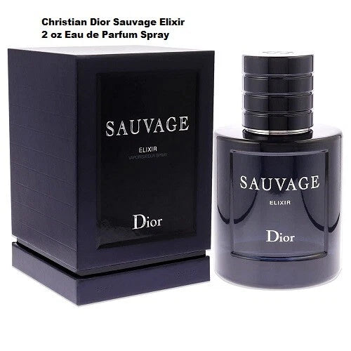 ** NEW ** C.Dior Sauvage Elixir 2 oz Eau de Parfum EDP Spray NEW, SEALED